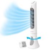 Honeywell QuietSet 5 Speed Oscillating Tower Fan White HYF260W: Standing Floor Fan, Quiet Cooling, Programmable Timer - 2 of 4