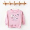 The Juniper Shop Mini Smiley Happy Amongst The Flowers Toddler Sweatshirt - 3 of 4