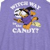 Girls' - Garfield - Witch Way To The Candy Graphic Sleeveless Aline Dress - 2 of 3