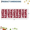 TackView  Area Rugs Living Room, Washable Rug for Home Decor, Soft Low Pile Christmas Rugs with Xmas Tree Reindeer Snowflake - 3 of 4
