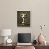 Art Remedy Jean Baptiste Chardin - A Vase of Flowers Classical vintage floral vase wall art Framed - 2 of 4