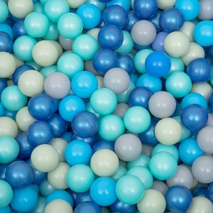 Cesicia Ball Pit Balls 500 Count for Kids, Baby Toddler Play Balls for Kids Toddlers - Safe, Crushproof, Lightweight - 1 of 4