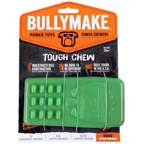 Bullymake Tough Chew Cell Phone Green Chicken Scent Dog Interactive Toy Target