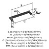 Amerock Balon Pull for Cabinets, Drawers, and Furniture - 3 of 4