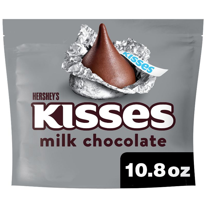 Hershey's Kisses Milk Chocolate Candy - 10.8oz, 1 of 8