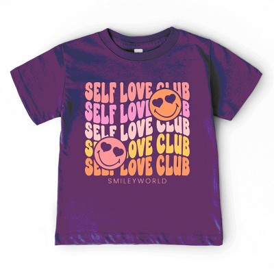 The Juniper Shop SmileyWorld Self Love Club Wave Toddler Short Sleeve Tee