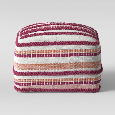 target pink ottoman