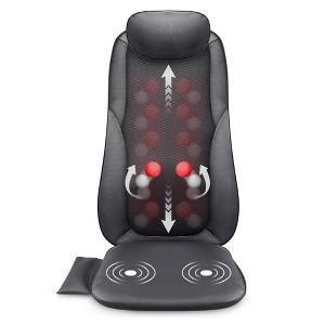 Snailax Shiatsu Massage Cushion with Infrared Heat - Back & Neck Pain Relief - 1 of 4