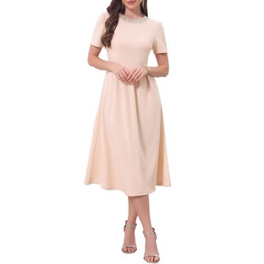 empire formal dresses for women Waist Sweetheart Pleated Long Champagne Dress Backless #OP4506 $146 january week 5