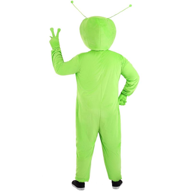 HalloweenCostumes.com Men's Plus Size Oversized Alien Costume, 2 of 3