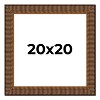 PosterPalooza | Square Museum Black Picture Frame - UV Acrylic, Foam Board Backing, Hanging Hardware - 2 of 4