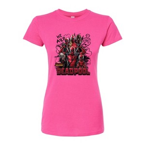 Women's - Marvel - We Are Deadpool Doodles Fitted Graphic T-Shirt - 1 of 3