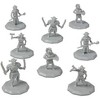 Fantasy Goblin Mini Figures 8 Unpainted Unique Designs 1" Hex-Sized, DND Dungeons Dragons, Pathfinder & Tabletop RPGs Games Realistic for Campaign - 2 of 4