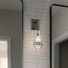 ALOADECOR Farmhouse Raindrop Glass Wall Light Rustic Industrial Teardrop Bathrooom Vanity Light(2-Pack) - 3 of 4
