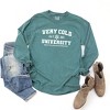 Simply Sage Market Women's Very Cold University Long Sleeve Garment Dyed Tee - 2 of 2