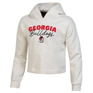NCAA Georgia Bulldogs Girls' Hooded Sweatshirt - 1 of 3