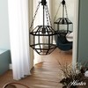 Hunter Fans Indria 1 - Light Pendant in  Rustic Iron - 3 of 4