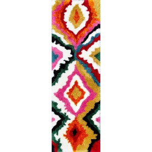 Nuloom Handmade Carnival Abbey Shaggy Indoor Area Rug - 1 of 4