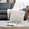 22-Inch Luxury Square Floor Plush Pillow – For Bedroom or Living Room by Hastings Home - 4 of 4