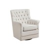 NicBex Swivel Accent Chair Modern Glider Chair Arm Chair Lounge Chair Sofa Chair for Living Room, Reading Room, Beige - 3 of 4