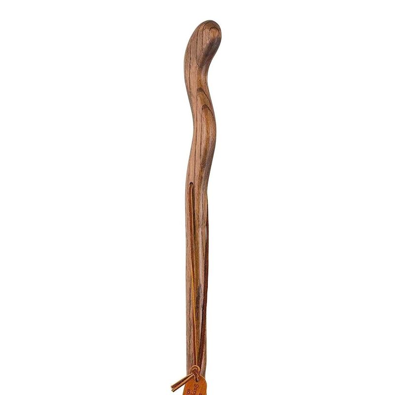 Brazos Twisted Backpacker Red Oak Walking Stick, 250 lbs. Weight Capacity, 3 of 7
