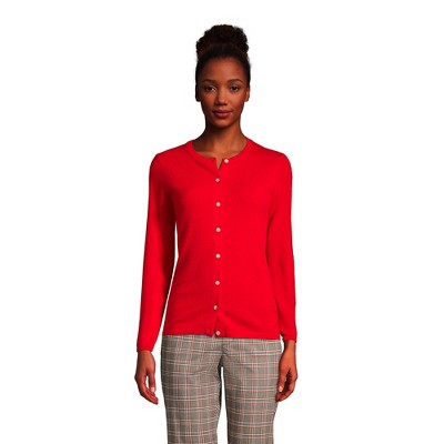 Lands' End Women's Cashmere Cardigan Sweater : Target