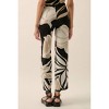 Women's Jacquard Knit High-Waist Sweater Pants - PROMESA - 2 of 4