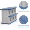 MooxvMoo 2 Story Waterproof Cat House for Outdoor Cats for Feral Cats£¬Cat Shelter, Clean and Assemble Easily,for Multiple Cats - 4 of 4
