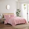 Tommy Bahama Distressed Water Leaves Bright Quilt Bedding Set Orange - 2 of 4