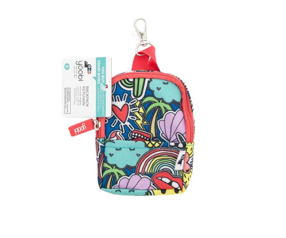 Yoobi on sale backpack keychain