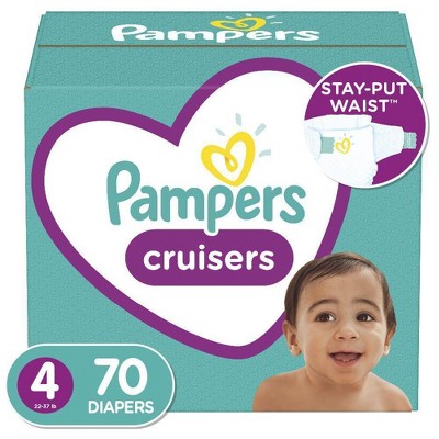 target pampers cruisers size 4