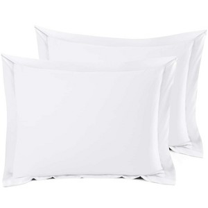 Nestl Soft Pillow Shams Set of 2, Double Brushed Microfiber Pillow Covers, Premium Pillow Shams With 1.5” Flange - 1 of 4