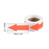 Unique Bargains PVC Waterproof Removable Self-Adhesive Floor Marking Arrow Sticker Label 150 Pcs - 2 of 4