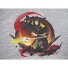 Castlevania Trevor Belmont With Morningstar Men's Athletic Heather Graphic Hoodie - 2 of 2