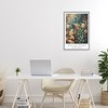 Stupell Industries Vintage Morris Inspired Blue Peacock Framed Giclee Art - 3 of 4