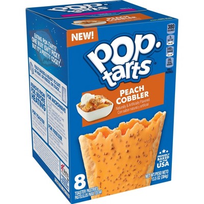 Pop-Tarts Peach Cobbler Toaster Pastries - 8ct - Kellogg's