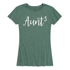 Women's - Instant Message - Aunt Cubed Short Sleeve Graphic T-Shirt - 1 of 4