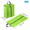 Unique Bargains Nylon Waterproof Portable Lightweight Shoe Bags for Travel 2 Pcs - 2 of 4