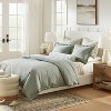 Double Flange Merrow Stitch Duvet Cover & Sham Set - Threshold™ designed with Studio McGee - image 2 of 4