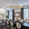 16 - Light 48'' Glass LED Wagon Wheel Chandelier - 4 of 4