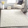 Hauteloom Plumtree Textured White Outdoor Rug - 3 of 4