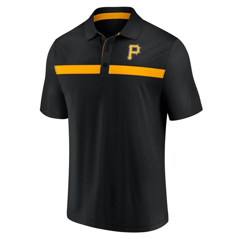 MLB Pittsburgh Pirates Men's Polo T-Shirt, 2 of 4
