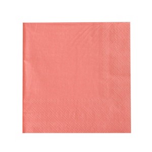 Jollity & Co. - Shade Large Napkins in Cantaloupe - Pack of 16 Paper Napkins - 1 of 3