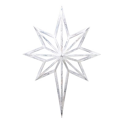 Beachcombers Gilded Star Wall Hanging 3.5 x 17.5 x 3.5 Inches.