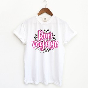 Simply Sage Market Women's Bon Voyage Short Sleeve Garment Dyed Tee - 1 of 3