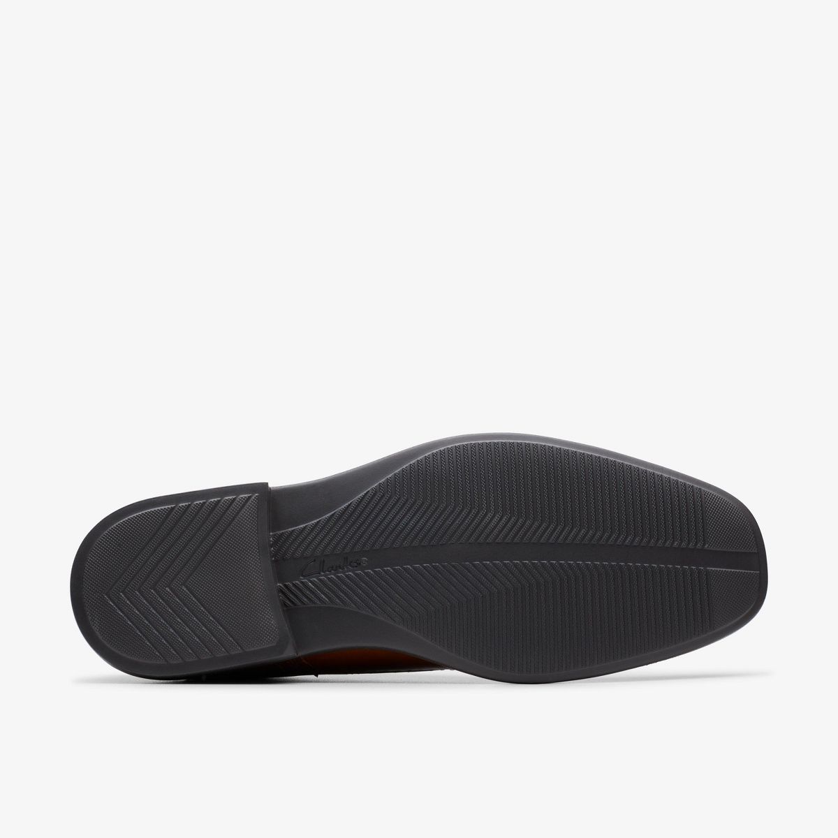 Clarks Mens Dresslite Cap Tan Leather Shoes - thumbnail 4