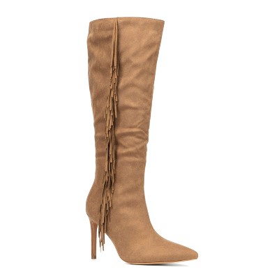 New York & Company Women's Mazikeen Tall Boot - 8, Nude : Target