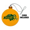 North Dakota State Bison Logo Secondary Wood Christmas Tree Holiday Ornament - 2 of 4