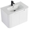Caskvalley Modern Bathroom Vanity with Straight Fluted Design - Sink Included - 4 of 4