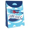 Big Dot of Happiness Taking Flight - Airplane - Vintage Plane Baby Shower or Birthday Gift Favor Bags - Party Goodie Boxes - Set of 12 - 3 of 4